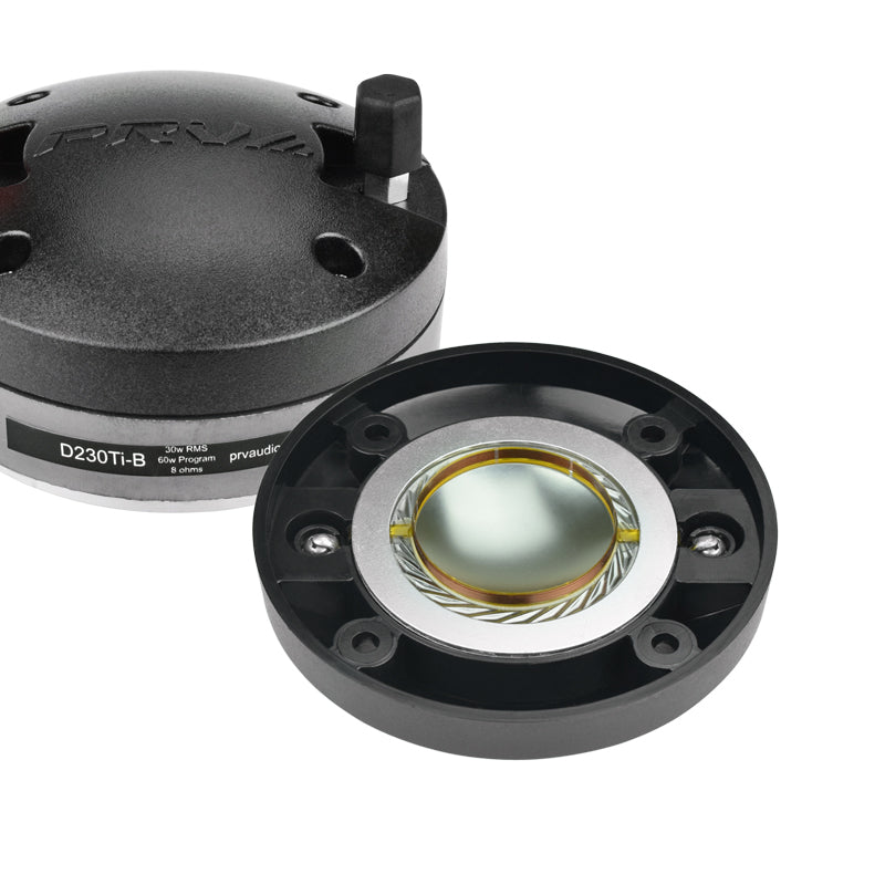 PRV Audio D230Ti-B 1" Exit Pro Audio Titanium Compression Driver