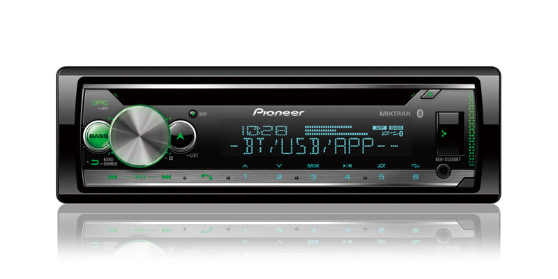 Pioneer DEH-S5200BT In-dash - Amazon Alexa, Pioneer Smart Sync App, Bluetooth,  Android, iPhone - Audio CD Receiver