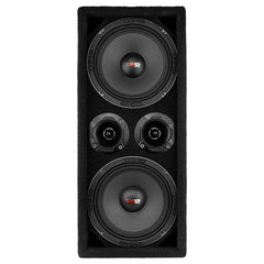 DS18 ENS-PRO-CHX82A.LD Dual 8" Loaded Ported Voceteo Box ( 2 x PRO-X8M and 2 x PRO-TWX2)