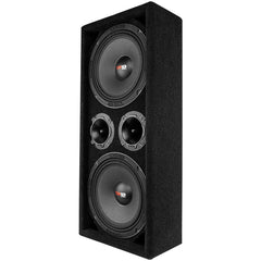 DS18 ENS-PRO-CHX82A.LD Dual 8" Loaded Ported Voceteo Box ( 2 x PRO-X8M and 2 x PRO-TWX2)