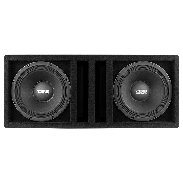 DS18 ENS-PRO1.5KP210LD PANCADAO Ported Box with 2 X 10" Mid-Bass PRO-1.5KP10.4 Loaded