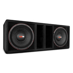 DS18 ENS-PRO1.5KP212LD PANCADAO Ported box with 2 X 12" Mid-Bass PRO-1.5KP12.2 Loaded