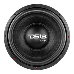 DS18 EXL-X12.2D EXL-X 12" Subwoofer 1250 Watts Rms DVC 2-Ohms