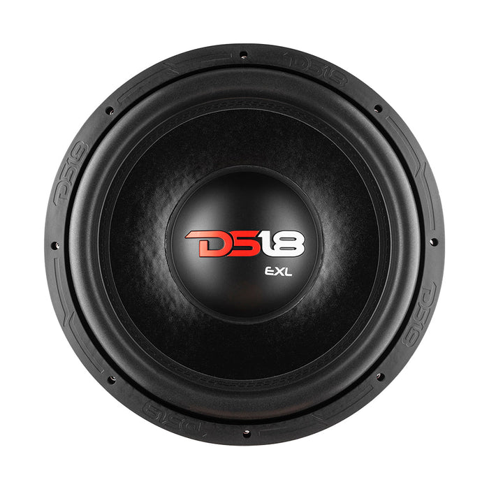 DS18 EXL-X15.4D EXL-X 15" Subwoofer 1250 Watts Rms DVC 4-Ohms