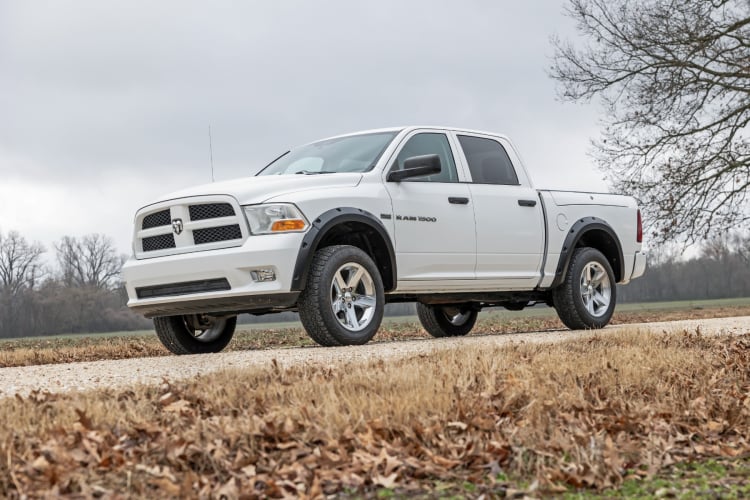 Rough Country F-D10911B-PS2 Pocket Fender Flares Ram 1500 2WD/4WD (09-18)