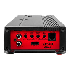 DS18 G3600.1D GEN-X Class D 1-Channel Amplifier 1200 Watts Rms @ 1-Ohm