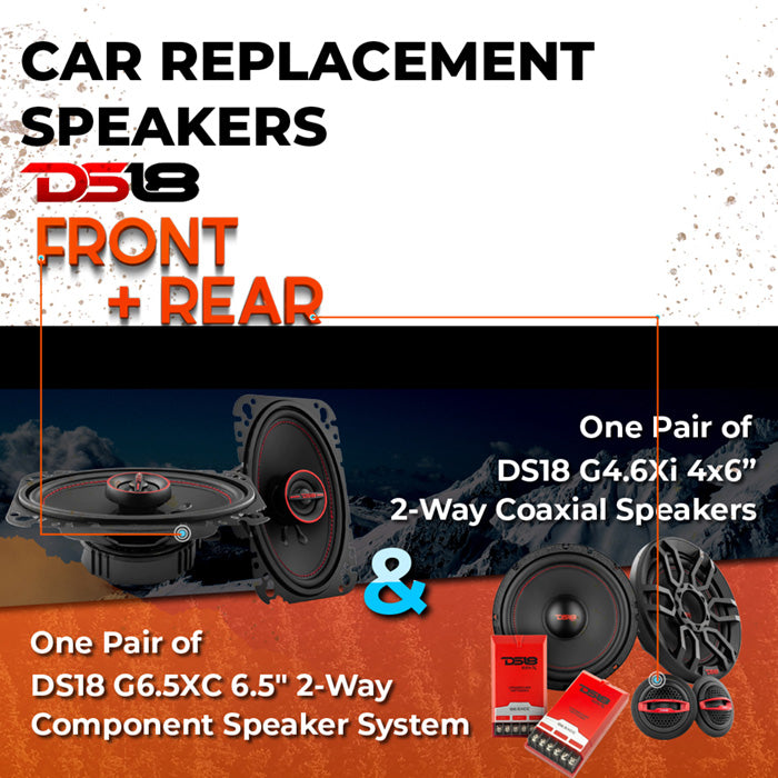 Car Speaker Replacement fits 1992-1994 for GMC Suburban
