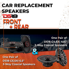 Car Speaker Replacement fits 1991-1994 for Nissan Sentra