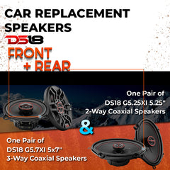 Car Speaker Replacement fits 1995-1995 for Dodge Spirit
