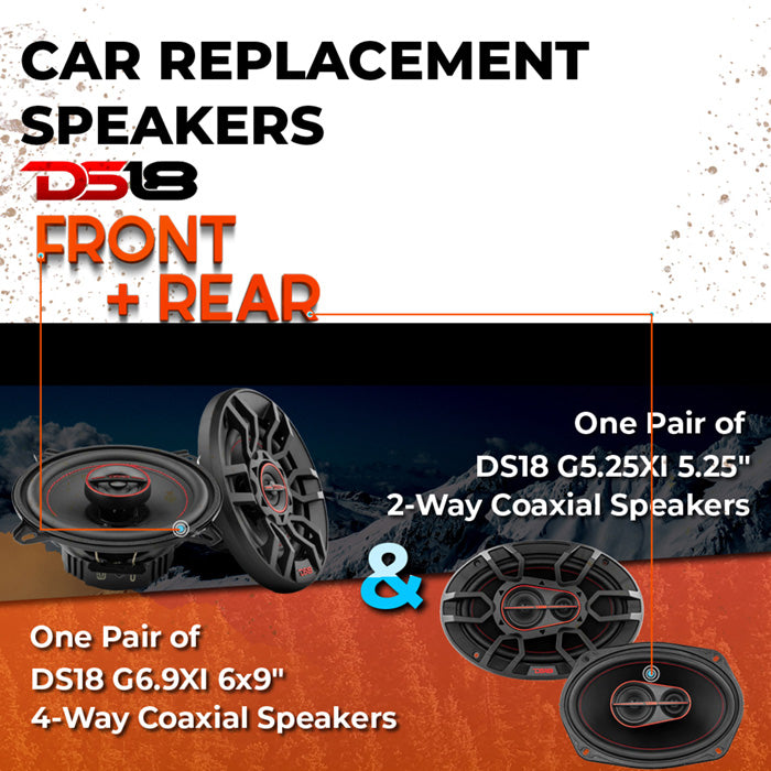 Car Speaker Replacement fits 2007-2009 for Pontiac G3  sedan