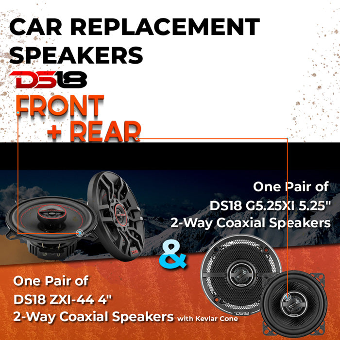 Car Speaker Replacement fits 1991-1993 for Isuzu impulse
