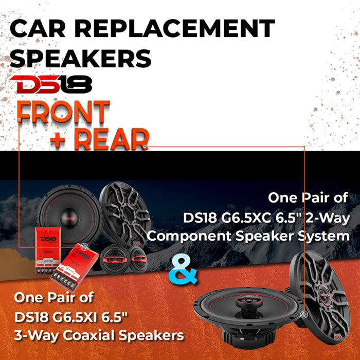 Car Speaker Replacement fits 2014-2014 for GMC Sierra / Sierra Denali 2500 HD, 3500 HD, Chassis Cab Extended Cab