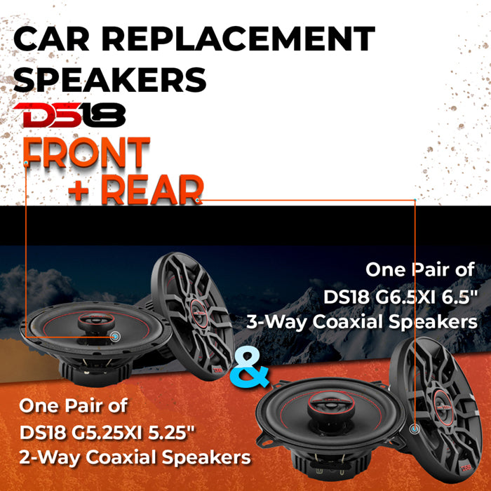 Car Speaker Replacement fits 2002-2002 for Kia Rio / Rio Cinco