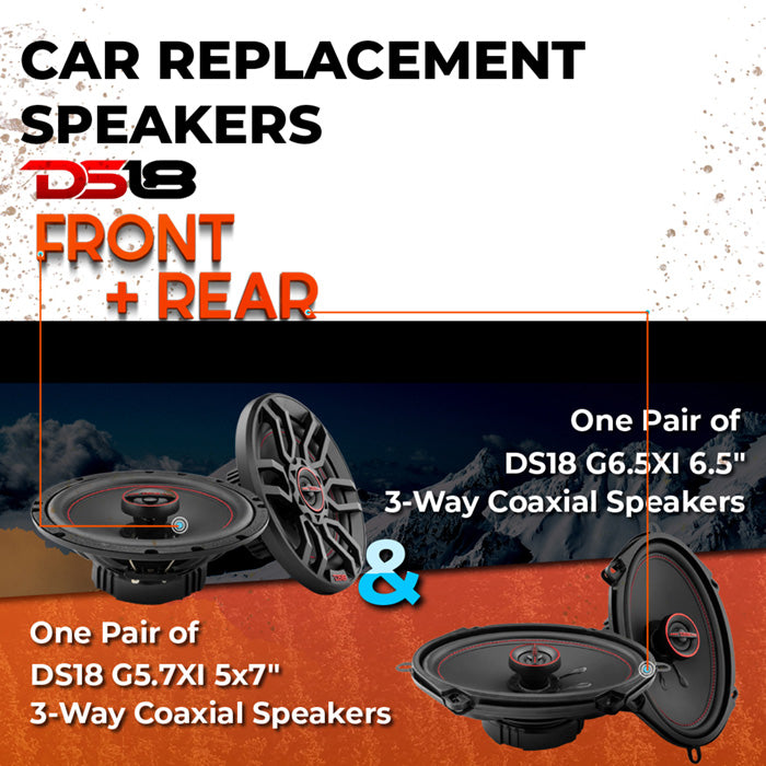 Car Speaker Replacement fits 2007-2009 for Kia Spectra