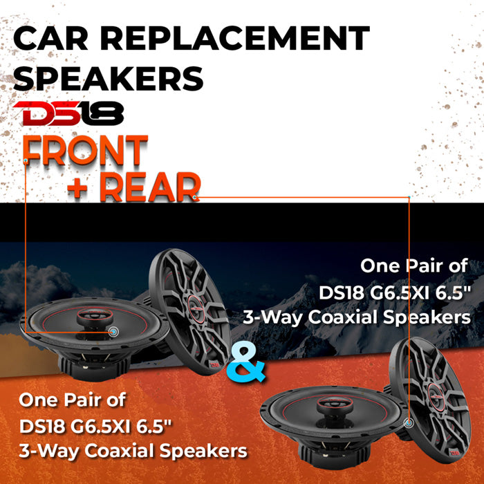 Car Speaker Replacement fits 2015-2018 for Volvo V60 / V60 Cross Country