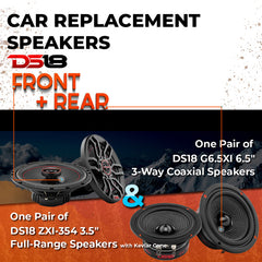 Car Speaker Replacement fits 1990-1997 for Mazda MX-5 Miata