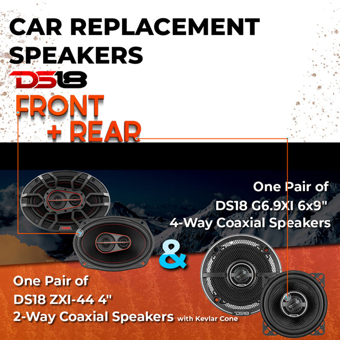 Car Speaker Replacement fits 1991-1995 for GMC Safari