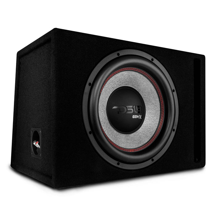 DS18 GEN-X112LD 12" Loaded Subwoofer Ported Enclosure With GEN-X124D 450 Watts Rms