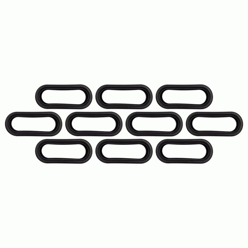 Metra Heise Trailer Grommet 6 Inch Oval Rubber - 10 Pack