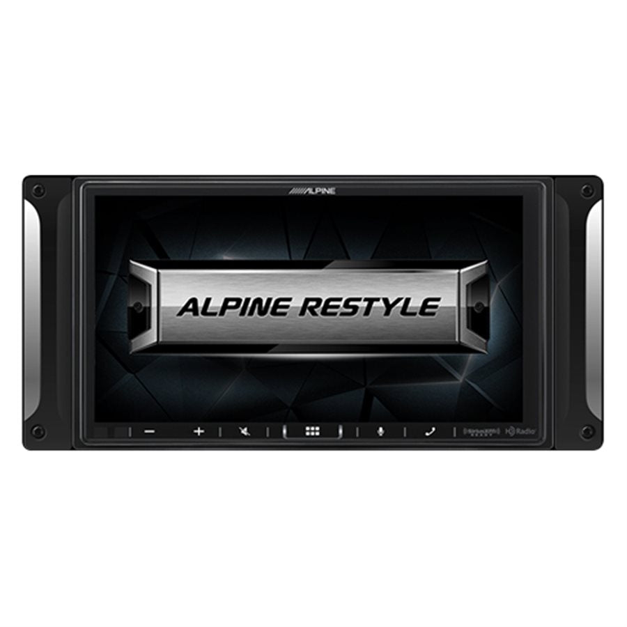 Alpine I407-WRA-JK 7" Shallow Chassis Multimedia Receiver w / Powerstack for Jeep Wrangler 2007-Up