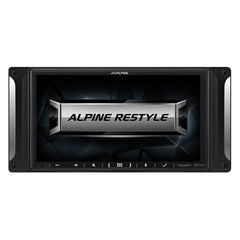 Alpine I407-WRA-JK 7" Shallow Chassis Multimedia Receiver w / Powerstack for Jeep Wrangler 2007-Up