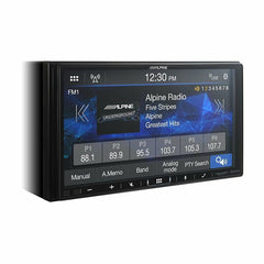 Alpine ILX-407 7" Double-DIN Shallow Chassis Digital Media Receiver W /  Apple CarPlay & Android Auto