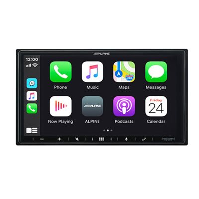 Alpine ILX-W650/SXV300V1 WVGA Mech-less A / V System &  SiriusXM Tuner (iLX-W650 + SXV300V1)