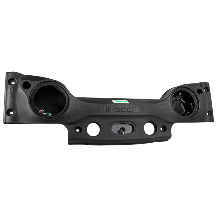 DS18 JK-SBAR22/BK Jeep JK/JKU Overhead Bar System Fits 2 X 8" Speakers 2 X 2.3" Tweeters -Black