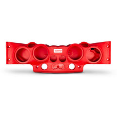 DS18 JK-SBAR/RD Jeep JK/JKU Overhead Bar System Fits 4 X 8" Speakers, 4 X Tweeters and 2 X Drivers -Red