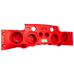 DS18 JK-SBAR/RD Jeep JK/JKU Overhead Bar System Fits 4 X 8" Speakers, 4 X Tweeters and 2 X Drivers -Red