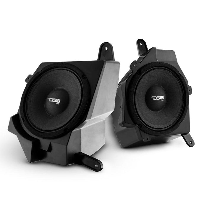 DS18 JP6 Jeep JL/JLU/JT Loaded 6.5" Dash Enclosure JT Left and Right (PRO-JP6NEO Included) 150 Watts Rms