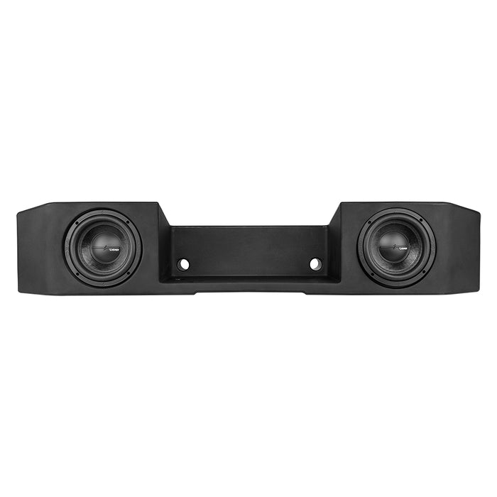 DS18 JT-S62 Under Seat Subwoofer Enclosure 2 x 6.5" Sealed for JT Gladiator Jeeps