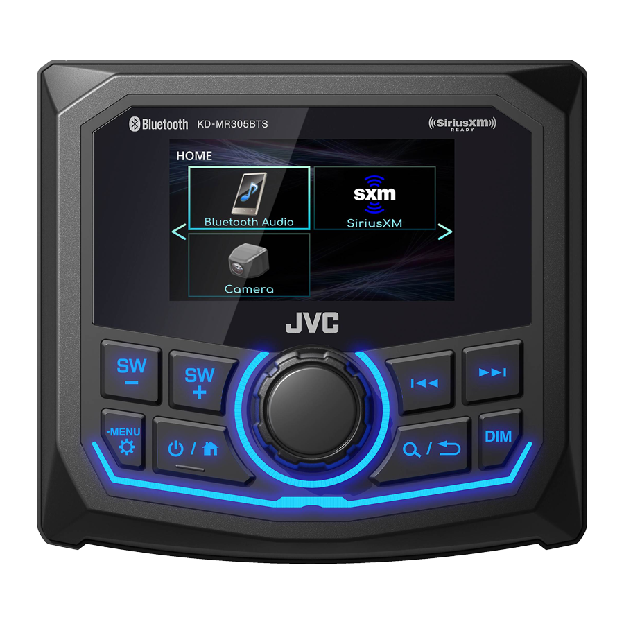 JVC KD-MR305BTS 2.7" Digital Media Receiver