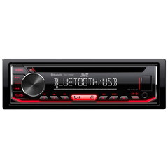 JVC KD-T720BT 1-DIN CD Receiver with Bluetooth(R) Wireless Technology and USB/AUX Input