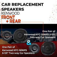 Car Speaker Replacement fits 2003-2009 for Mercedes E-Class