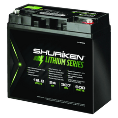 Shuriken LI-BT24 600W / 24 Amp Hours Lithium Iron Battery