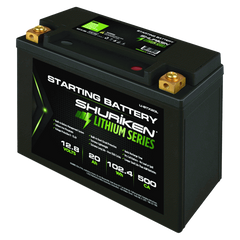 Shuriken LI-BTX20L 500CA / 20 Amp Hours Lithium-ion Starting Battery