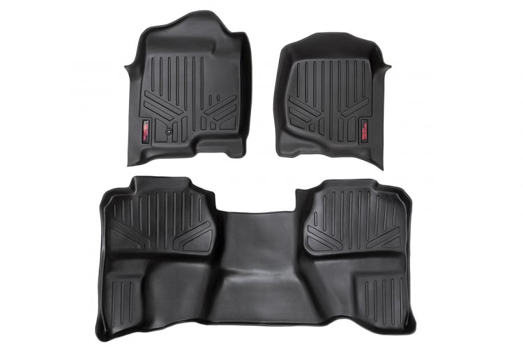 Rough Country M-20712 Floor Mats Chevy/GMC 1500/2500HD (07-14)