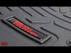 Rough Country M-21513 Floor Mats FR & RR | Crew | Chevy/GMC Canyon/Colorado 2WD/4WD (2015-2022)