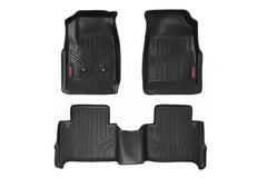 Rough Country M-21513 Floor Mats FR & RR | Crew | Chevy/GMC Canyon/Colorado 2WD/4WD (2015-2022)