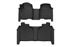 Rough Country M-21613 Floor Mats Chevy/GMC 1500/2500HD/3500HD (19-24)