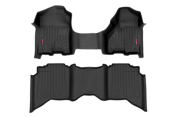 Rough Country M-31313 Floor Mats Ram 1500 2WD/4WD (2012-2018 & Classic)