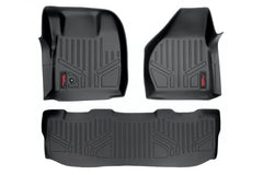 Rough Country M-52102 Floor Mats FR & RR | Crew Cab | Ford F-250/F-350 Super Duty 2WD/4WD (08-10)