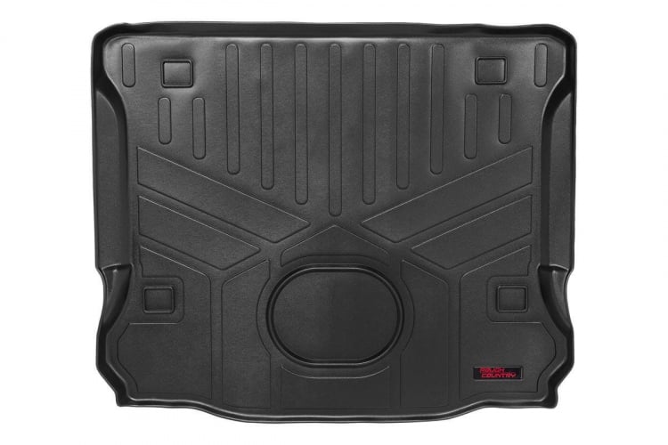 Rough Country M-6155 Rear Cargo Mat Jeep Wrangler Unlimited 4WD (2015-2018)