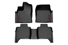 Rough Country M-71780 Floor Mats FR & RR | CrewMax | Toyota Tundra 2WD/4WD (2022-2024)