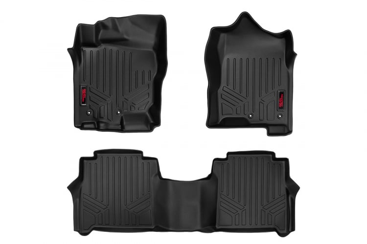 Rough Country M-81712 Floor Mats Nissan Titan (17-24)/Titan XD (16-24)