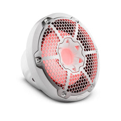 DS18 NXL-10SUB/WH NXL 10" Marine Subwoofer With LED RGB Lights 300 Watts Rms SVC 4-Ohm -White