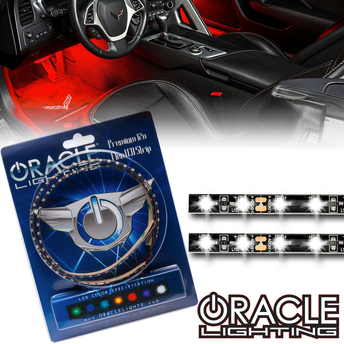 Oracle Lighting 4207-333 - 36" LED Flexible Strip Retail Pack - ColorSHIFT