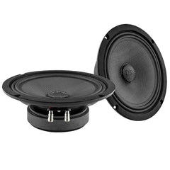 DS18 PRO-CF8.4SL PRO 8" Shallow Carbon Fiber Water resistant Cone Mid-Bass Loudspeaker 275 Watts Rms 4-Ohm