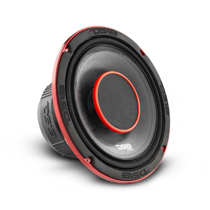 DS18 PRO-HY6.4B PRO 6.5" Coaxial Hybrid Mid-Range Water resistant Cone Loudspeaker with Built-in Driver 225 Watts Rms 4-Ohm